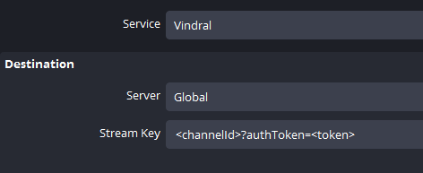 OBS Studio RTMP with auth token